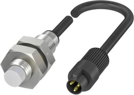 Balluff Kapazitiver Sensor BCS M08T4C1-XXS30G-EP02-GZ01-002 BCS0015 in Silber aus Edelstahl mit Ø 8mm - Bild 1