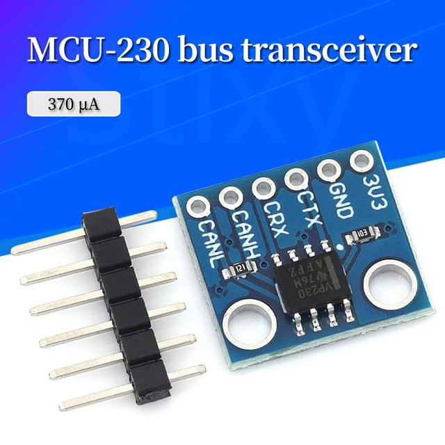 Stlxy SN65HVD230 3,3 V CAN-Bus-Transceiver-Modul für Arduino-Kommunikation in Blau - Bild 1