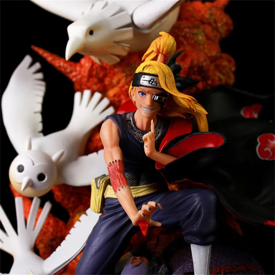 Bandai Naruto Akatsuki Deidara, Modell Statue, 41 cm, Kunststoff - Bild 3