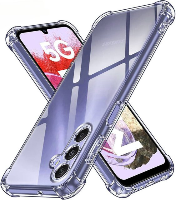 Stoßfeste transparente Silikonhülle aus weichem TPU für Samsung Galaxy S24 Ultra, S23, S22 Plus, S21 Ultra, S20 FE, A05, A15, A25, A35, A55 - Bild 1