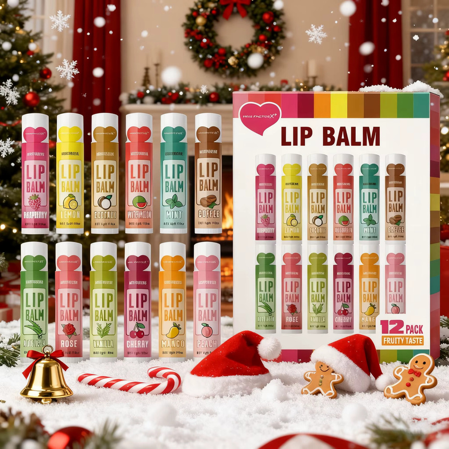 Xinn Lippenbalsam-Set, Damen, 12 Stück - Bild 4