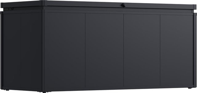 Weide Noble Gartenbox Aufbewahrungsbox aus Stahl in Anthrazit mit 640 l Volumen - Bild 1