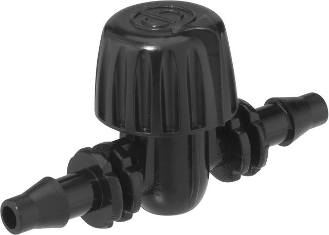 Geka Drip Rohrverbinder-Set Ø 6 mm Schwarz mit Verbindern, L-Stücken, T-Stücken, Verschlussstücken und Absperrventilen - Bild 1
