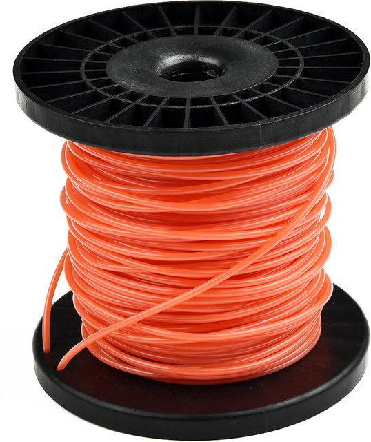 Stihl Rasentrimmer Zubehör: Orangefarbene Trimmer Schnur 2,7 mm für elektrische Rasenmäher und Gartengeräte - Bild 1