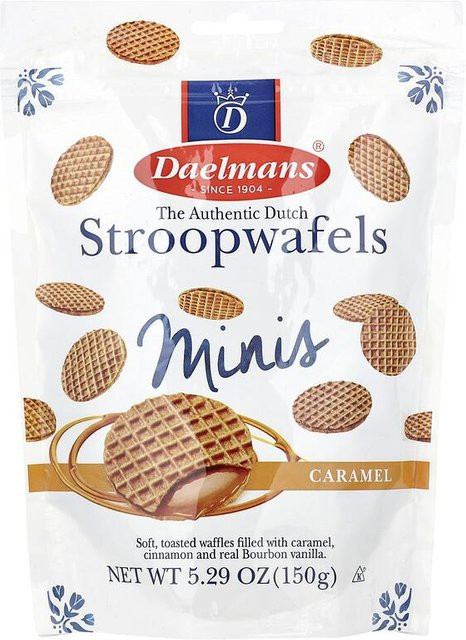 Daelmans Mini-Stroopwafels Karamell 150 g - Bild 1