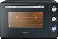 Severin XXL Back- und Toastofen TO 2073 in Schwarz mit 60l Volumen, Grillfunktion, Heißluft und Pizzastein - Bild 1