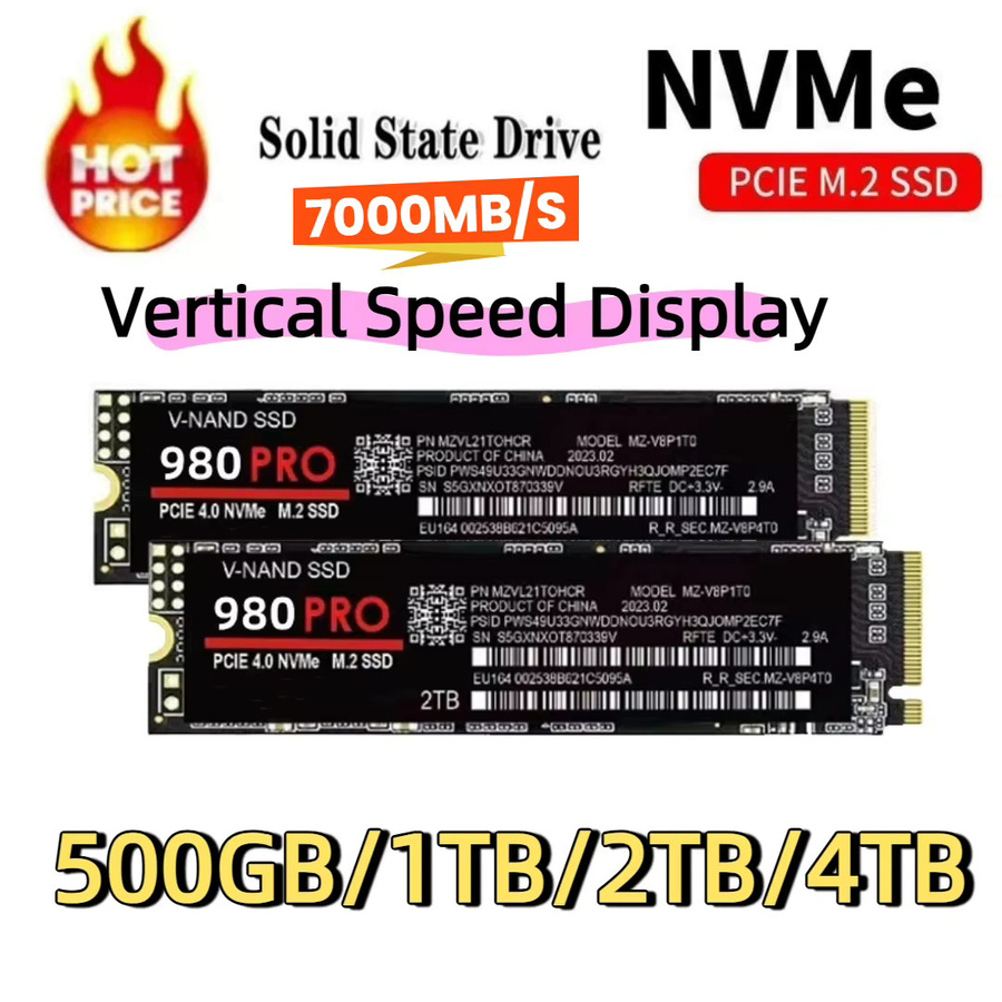 Samsung 980 Pro NVMe M.2 SSD PCIe Gen4 X4 mit 3D TLC NAND in Schwarz - Bild 4
