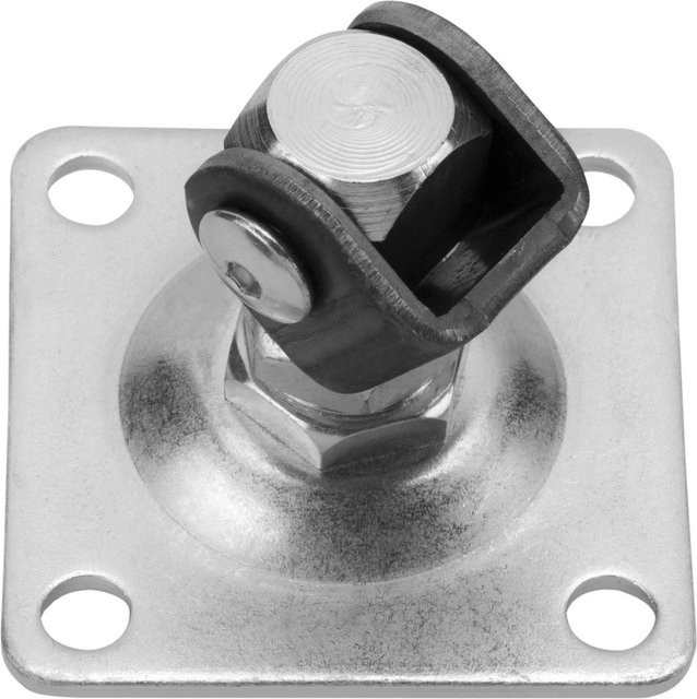 SO-TECH Torangel Kurz mit Anschraubplatte M18 aus verzinktem Stahl, Silber - Bild 1