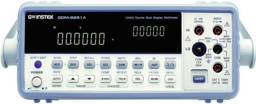 GW Instek GDM-8255A Digitales Tisch-Multimeter CAT II 500V in Blau mit 200000 Counts - Bild 1