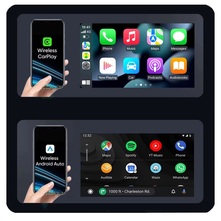 SOARCOMER Android 16 CarPlay Stereoanlage für Renault Twingo 2005 - 2013 mit GPS-Navigation und RDS in Schwarz - Bild 2