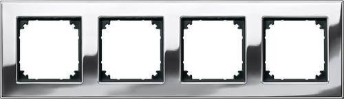 Merten Rahmen Abdeckung System M in Silber - Bild 1