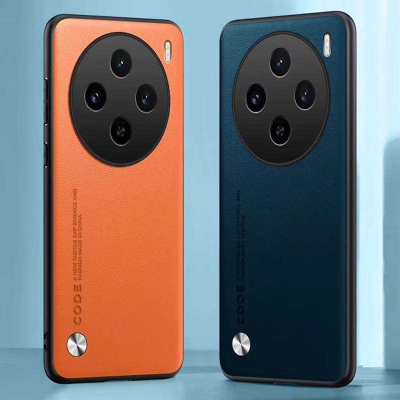 Luxus PU Leder Handyhülle für vivo x100, x100s Pro und x100 Ultra 5G in Grün mit mattem TPU Silikon Vollschutz - Bild 3