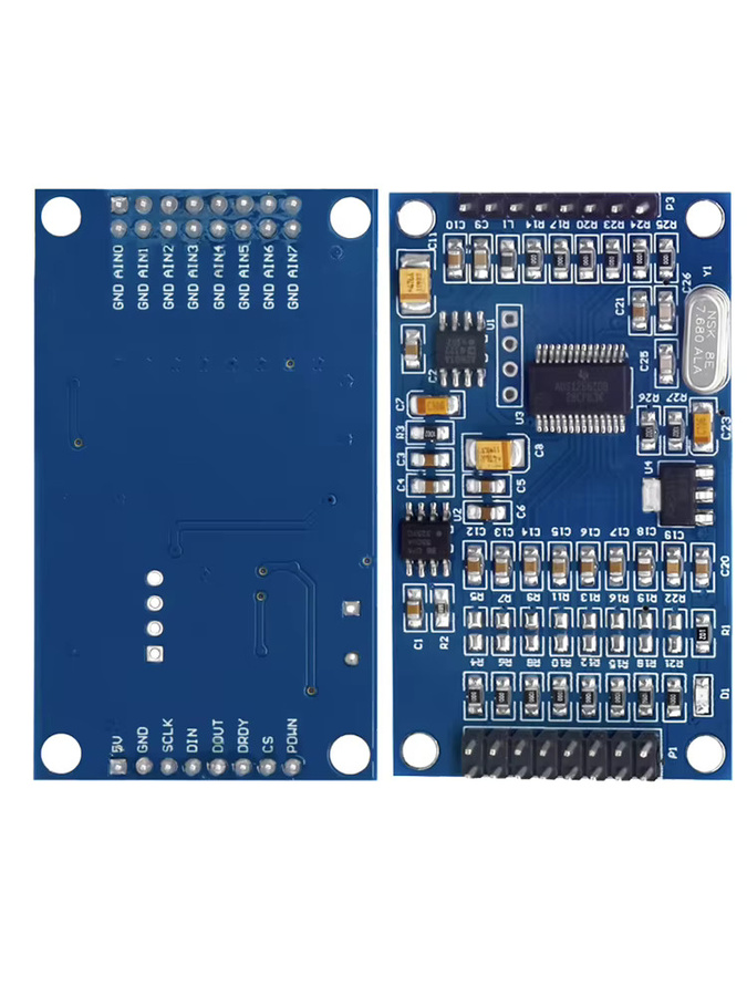 Baishundianzi ADS1256 24-Bit 8-Kanal ADC Datenerfassungsmodul in Blau - Bild 3
