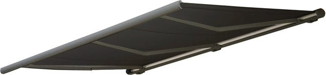 MCW Ersatz-Bezug für Markise H122 Vollkassette aus Polyester in Anthrazit 4 x 3 m - Bild 2