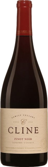 Cline Pinot Noir Rotwein 2021, Carneros Valley, USA, 0,75 l - Bild 1