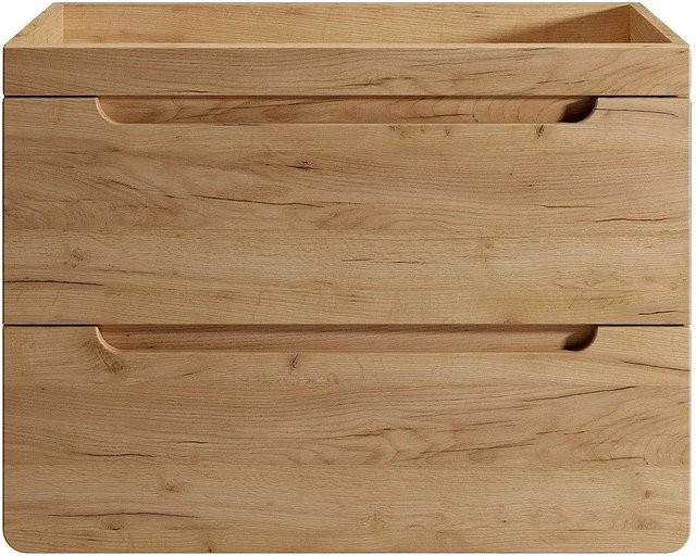 Waschbeckenunterschrank Aruba von Vente-unique in Naturfarben Hell Braun mit einer Breite von 80 cm - Bild 1