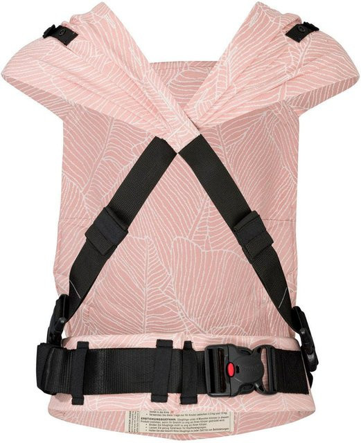 Hoppediz Babytrage Primeo Buckle Carrier in Pink aus Baumwolle - Bild 1
