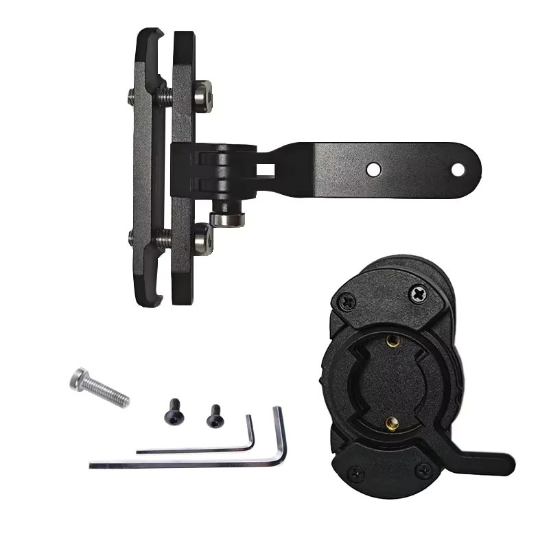 Garmin Varia RCT715 Radar Rücklicht Halterung mit GoPro Adapter in Schwarz - Bild 2