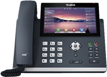 Yealink SIP-T48U VoIP-Telefon in Classic Gray mit Bluetooth, Wi-Fi und Hands-free Funktion - Bild 2
