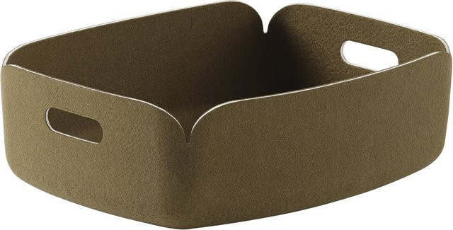Muuto Restore Tablett in Braun aus Kunststoff und Metall - Bild 1