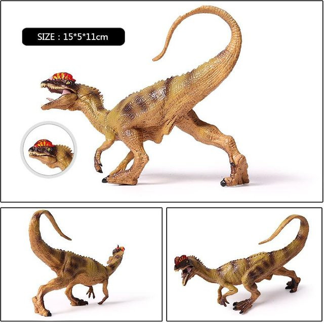 Oenux Jurassic World Fleischfressender Dilophosaurus, Actionfigur, ab 3 Jahren - Bild 1