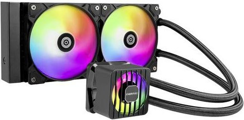 Enermax LIQMAXFLO 240 ARGB AIO-Wasserkühlung in Schwarz mit Multicolour-Beleuchtung für LGA1700, AM5 und weitere Sockel - Bild 2
