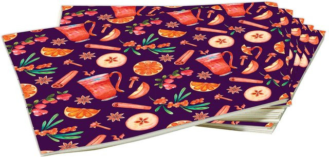 Servietten Glühwein von St. Benno Verlag, mehrfarbig, Papier - Bild 1