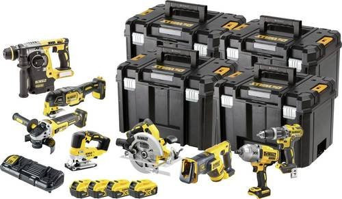 DEWALT Akku-Werkzeugset DCK865P4T-QW mit Schlagbohrschrauber, Akku-Schlagschrauber und Akku-Bohrhammer 18V - Bild 3