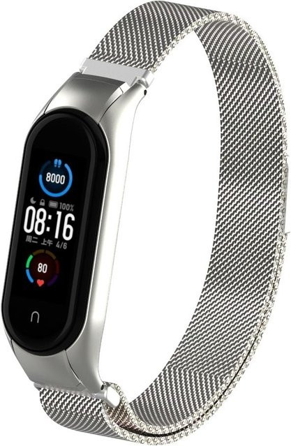 Xiaomi Uhrenarmband Edelstahl, Silber, Unisex - Bild 1