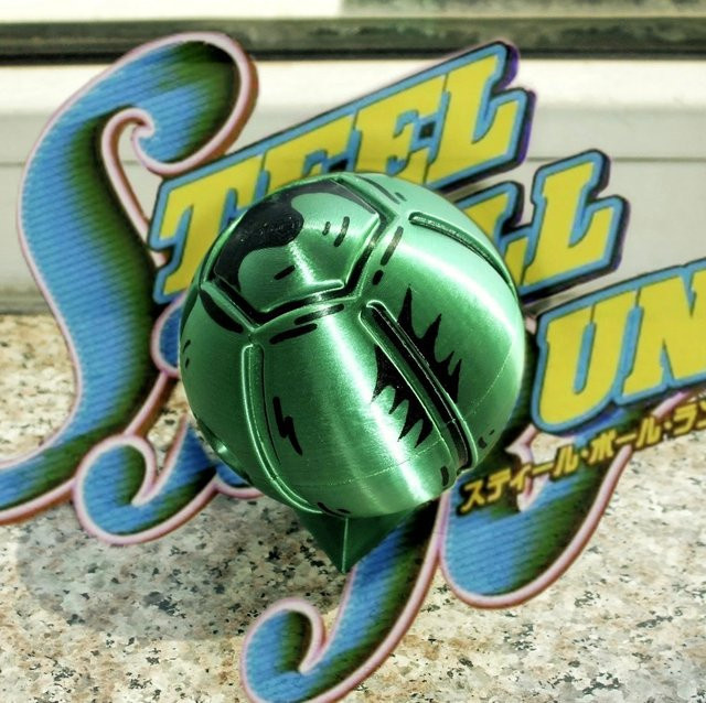Bandai Jojo Bizarre Adventure Gyro Zeppeli Golden Spin, Stressabbau-Spielzeug - Bild 1