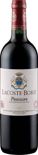 Château Lacoste-Borie Rotwein Pauillac, Cabernet Sauvignon, 2019, trocken, Frankreich, 0,75 l - Bild 1