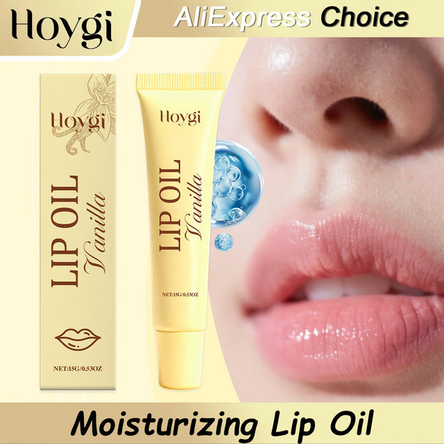 HOYGI Lippenöl mit Vitamin E, Glänzend, Unisex - Bild 1