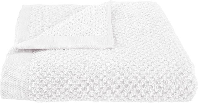 Modern Living Handtuch Luise aus Baumwolle in Weiß, Breite: 50 cm, Länge: 100 cm - Bild 1