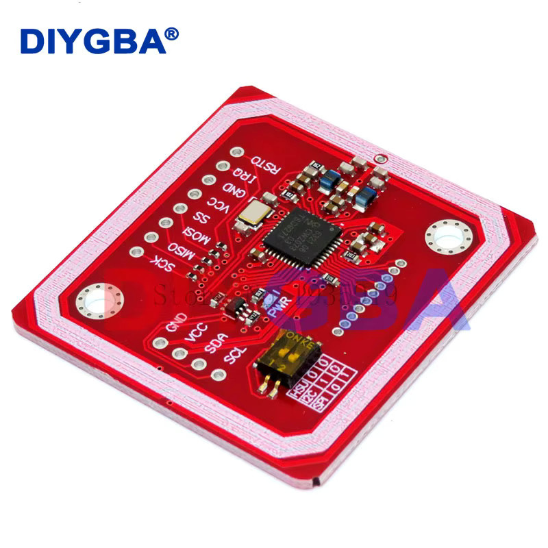 PN532 NFC RFID Wireless Modul V3 in Rot mit I2C IIC SPI HSU Schnittstellen für IC S50 Karten Reader und Writer Kits - Bild 2