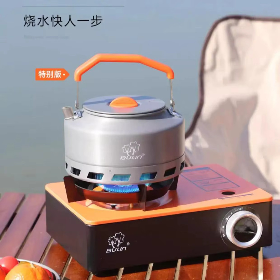 Bulin Camping Wasserkocher aus Legierung in Grau, 1,1 l oder 1,6 l - Bild 5