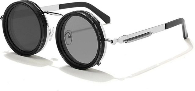 YiRan Sonnenbrille Cat-Eye, Vollrand, Kunststoff, Schwarz, Damen - Bild 1