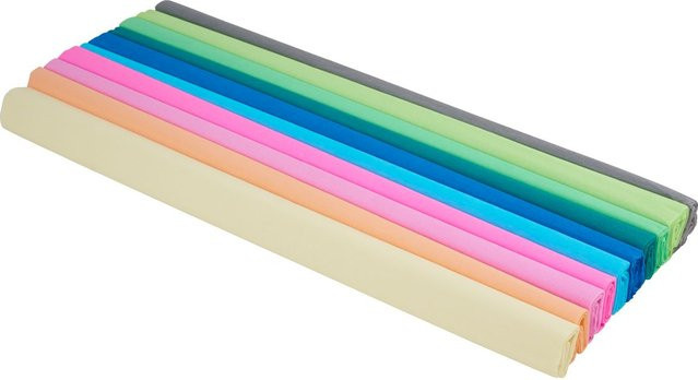 Buntes Krepppapier-Sortiment Trend in Multicolor - Bild 1