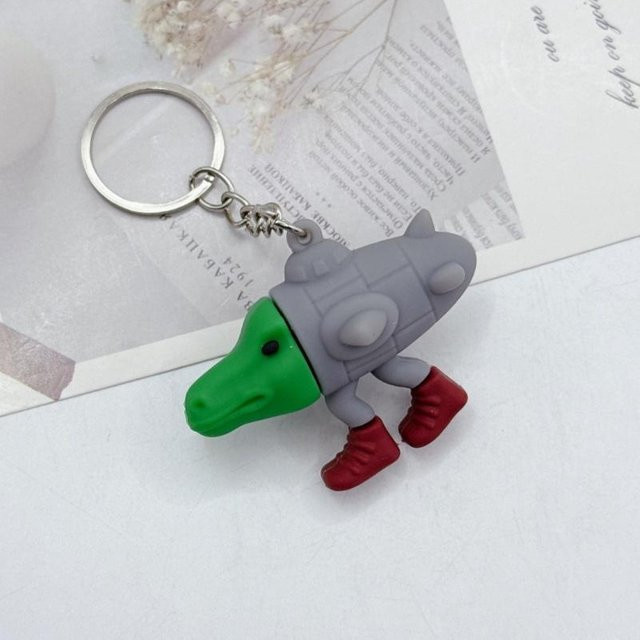 Schlüsselanhänger Anime Figuren, gray, Unisex - Bild 1