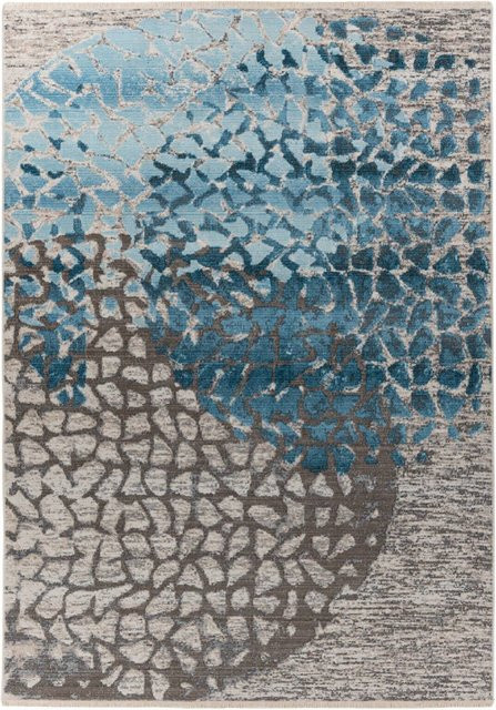 Kayoom Kurzflorteppich Milan 425 Blau B/H/L: 160 x 0,5 x 230 cm - Bild 1