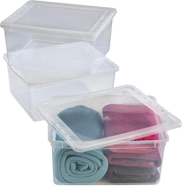 Keeeper Aufbewahrungsbox Bea transparent B/H/L: 33,5 x 18 x 39 cm - Bild 1