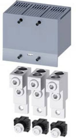 Siemens 3VA9223-0JJ22 Anschlusszubehör Grau B/H/T: 10,5 x 8,96 x 7,27 cm - Bild 1