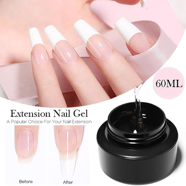 BORN PRETTY Nagelgel, Klares UV-Gel, 60 ml, Glänzend - Bild 1