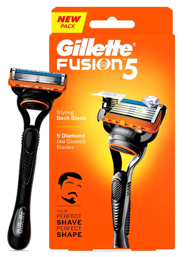 Gillette Fusion 5 Rasierer-Set, 1 Griff, 25 Klingen, Rückentrimmer - Bild 6