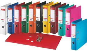 Esselte Plastik-Ordner Standard DIN A4 in Orange mit 50 mm Rückenbreite - Bild 1