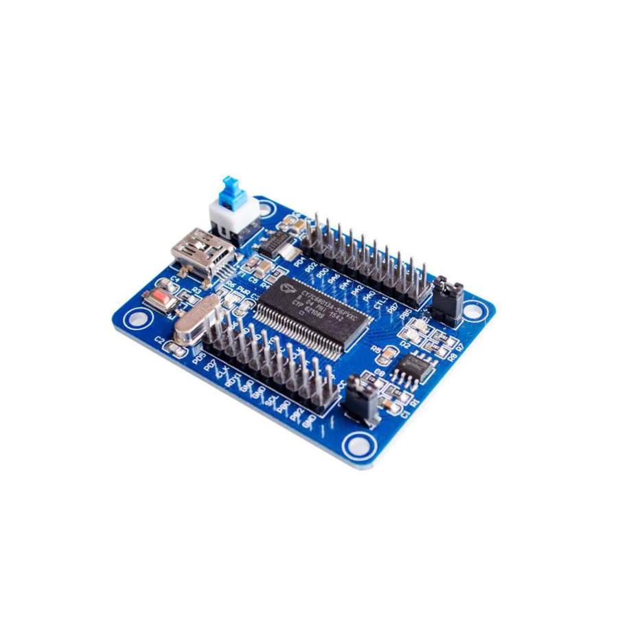 Cypress EZ-USB FX2LP CY7C68013A USB-Logikanalysator-Kernplatine mit Quellcode in Blau - Bild 2