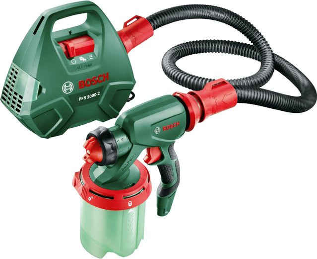 Bosch Farbsprühsystem PFS 3000-2 mit 650W Leistung für Wandfarbe, Lack und Lasur - Bild 1