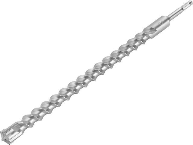 LUX-TOOLS Hammerbohrer SDS-Plus mit Carbide-Spitze, Farbe: Silber, Durchmesser: 24 mm, Länge: 400 mm - Bild 1