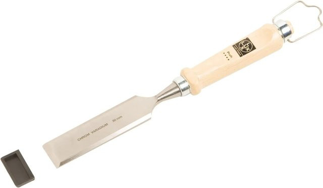 LUX-TOOLS Stechbeitel für Holz aus Chrom-Vanadium-Stahl, 30 mm, Mehrfarbig - Bild 1