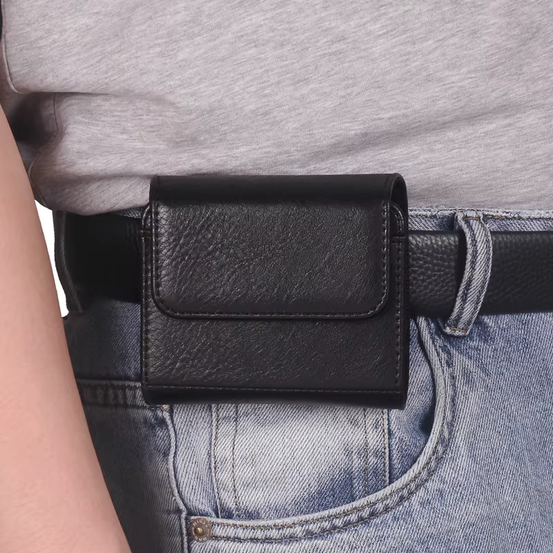FaLi Qisubao Universelle Hüfttasche in Schwarz für faltbare Smartphones wie Samsung Galaxy Z Flip 7 6 5 4 3 und Motorola Razr 50 50 Ultra 40 40 Ultra - Bild 5