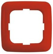 Abdeckrahmen Reflex in Rot für den Einbau mit IP20 Schutzart - Bild 1